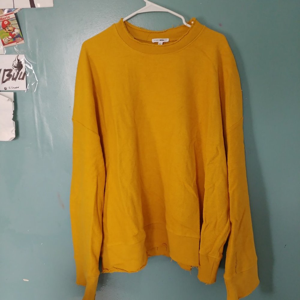 Fashion Nova Men's Over sized Sweater